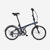 VÉLO PLIANT FOLD 500 BLEU FONCE