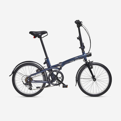 Vouwfiets fold 500 donkerblauw