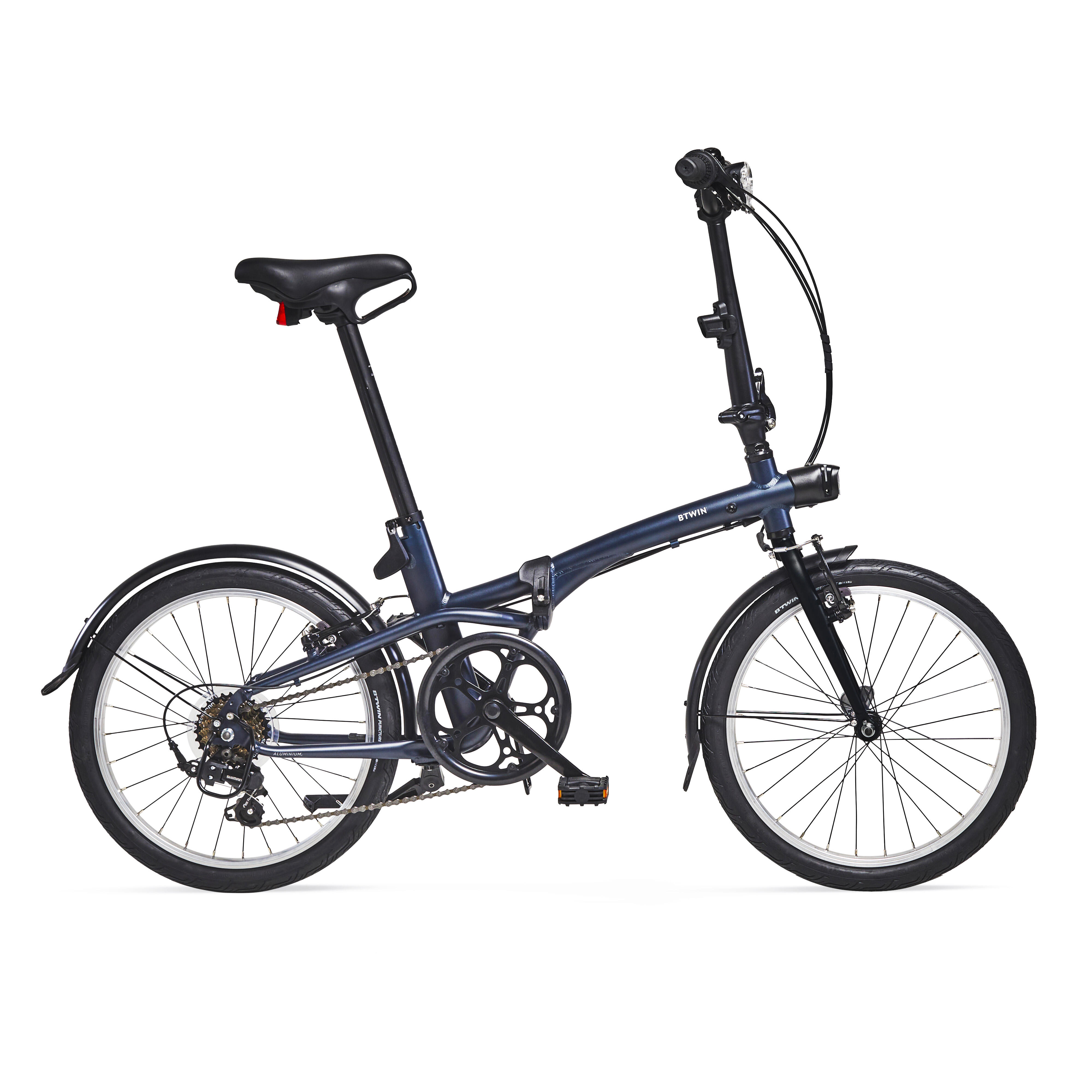 BICICLETTA PIEGHEVOLE FOLD 500 BLU SCURO