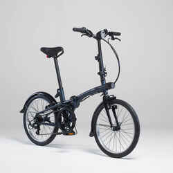 Σπαστό ποδήλατο Fold 500 - Σκούρο μπλε