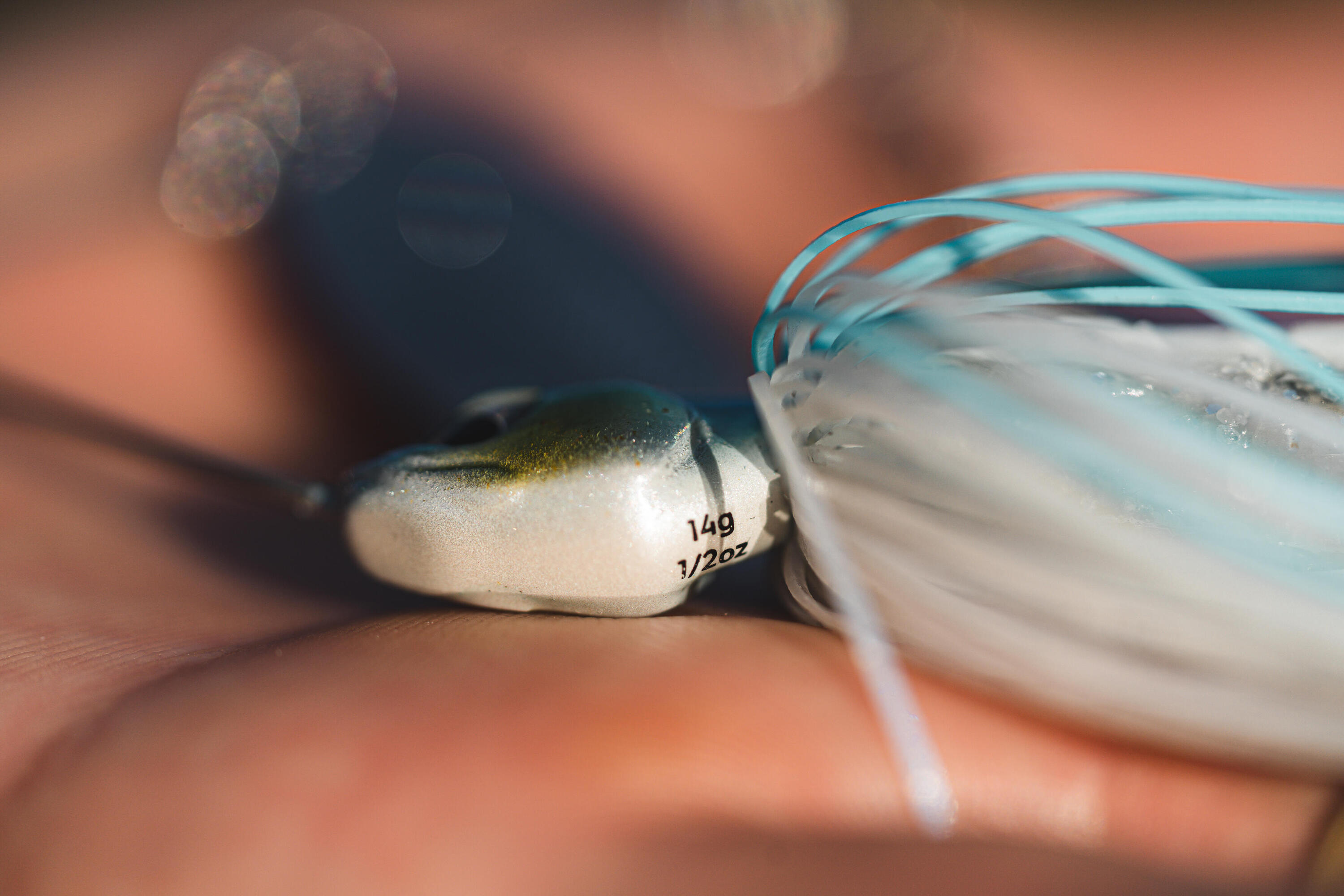 SPINNERBAIT SPINO PK 14GR DORSO AZUL 8/10