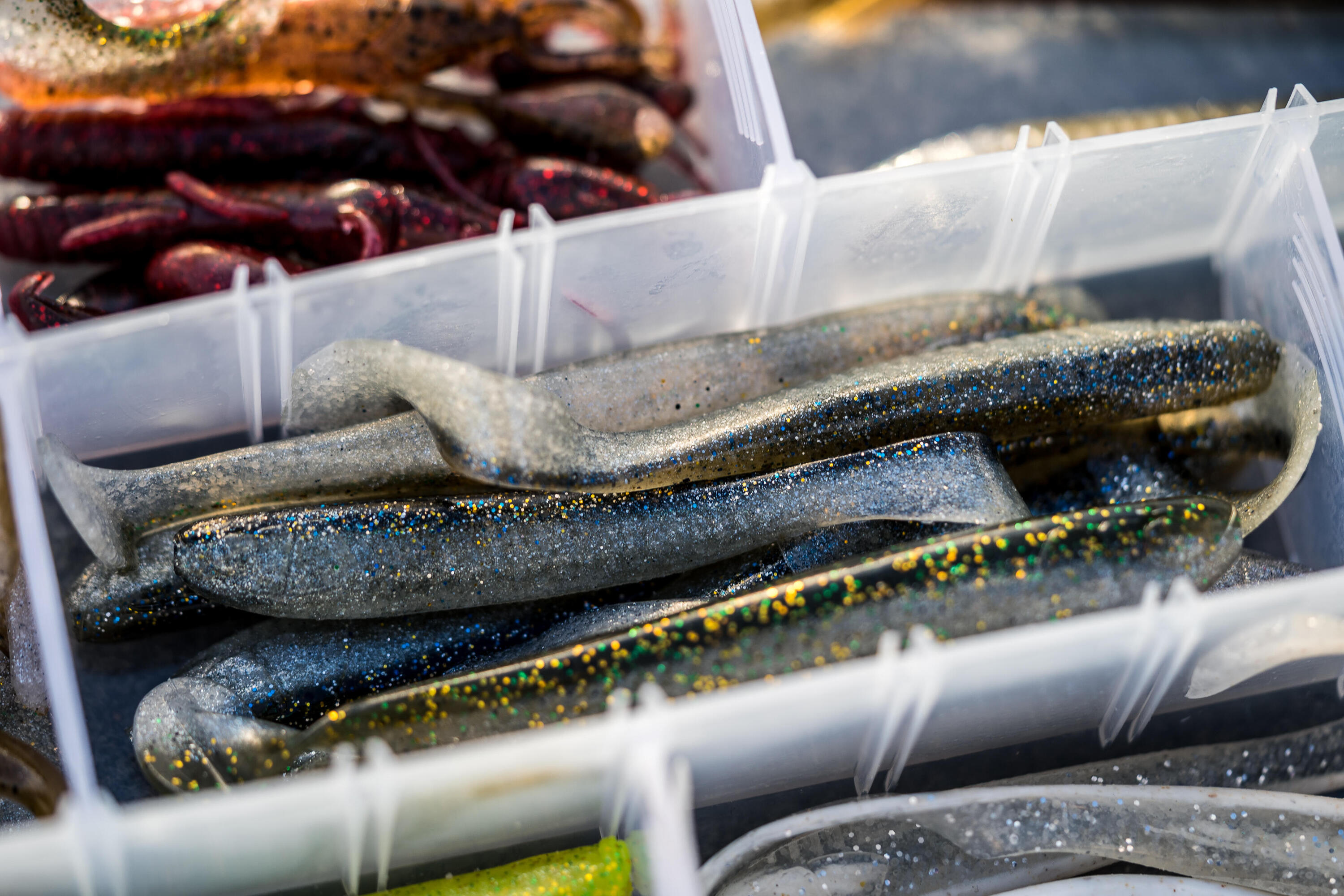 AMOSTRA FLEXÍVEL VÍRGULA GRUB COM ATRATIVO WXM YUBARI GRB 130 PEIXE 7/8