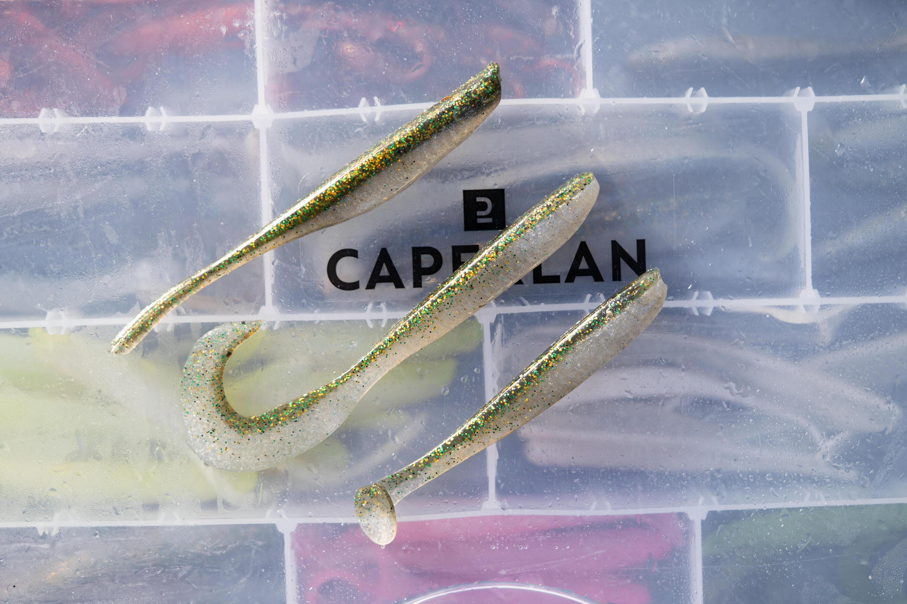 LEURRE SOUPLE FINESS AVEC ATTRACTANT WXM YUBARI FINSS 130 VERT 7/8