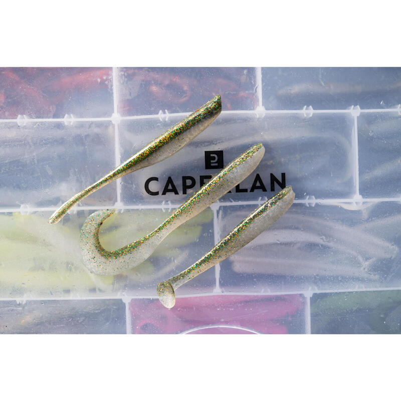 SET NĂLUCI FLEXIBILE SHAD CU ATRACTANȚI WXM YUBARI SHD 120 VERDE