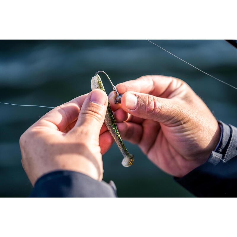 SET NĂLUCI FLEXIBILE SHAD CU ATRACTANȚI WXM YUBARI SHD 120 VERDE