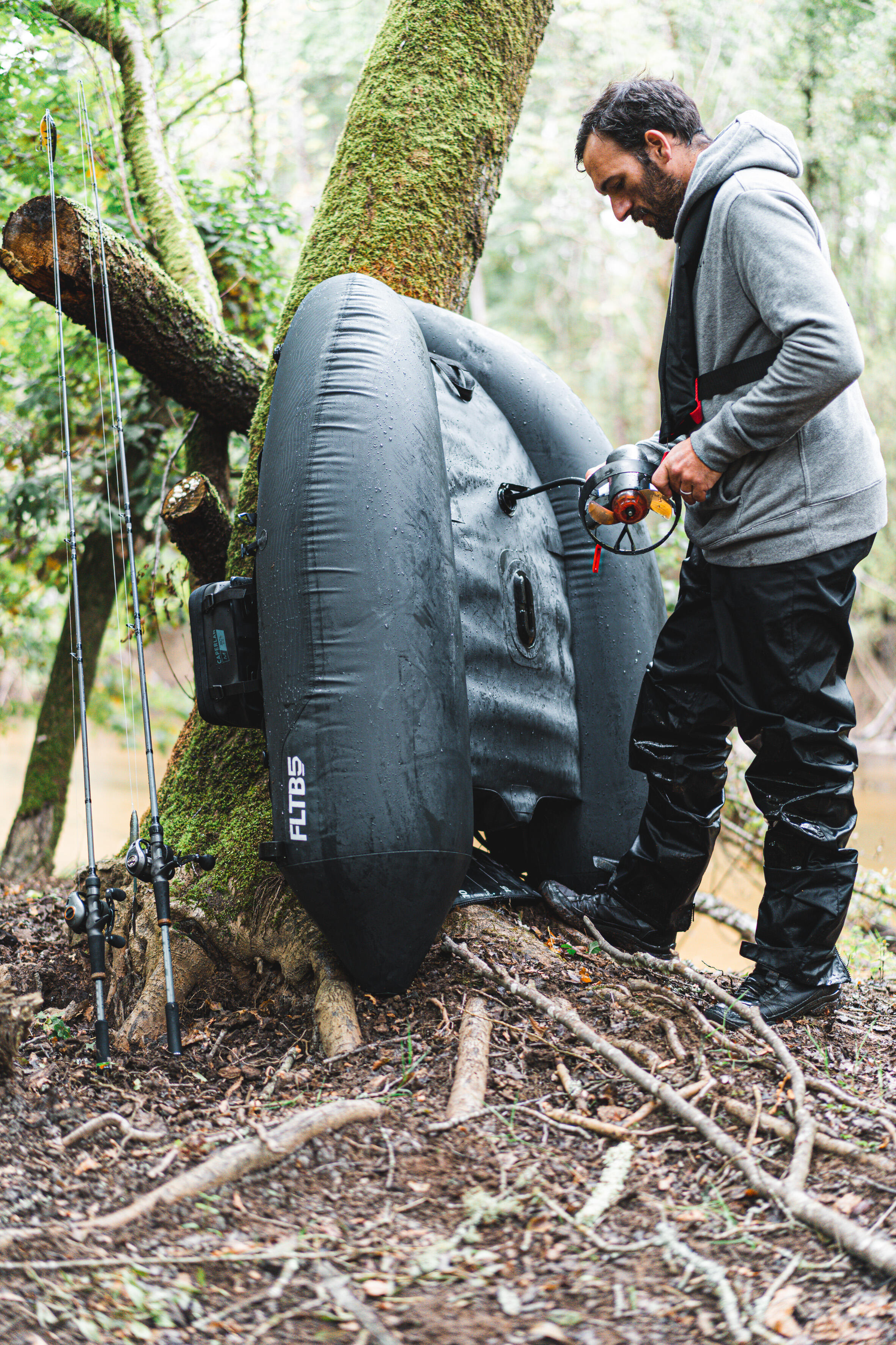 Fishing Float Tube FLTB-5 V2 - CAPERLAN