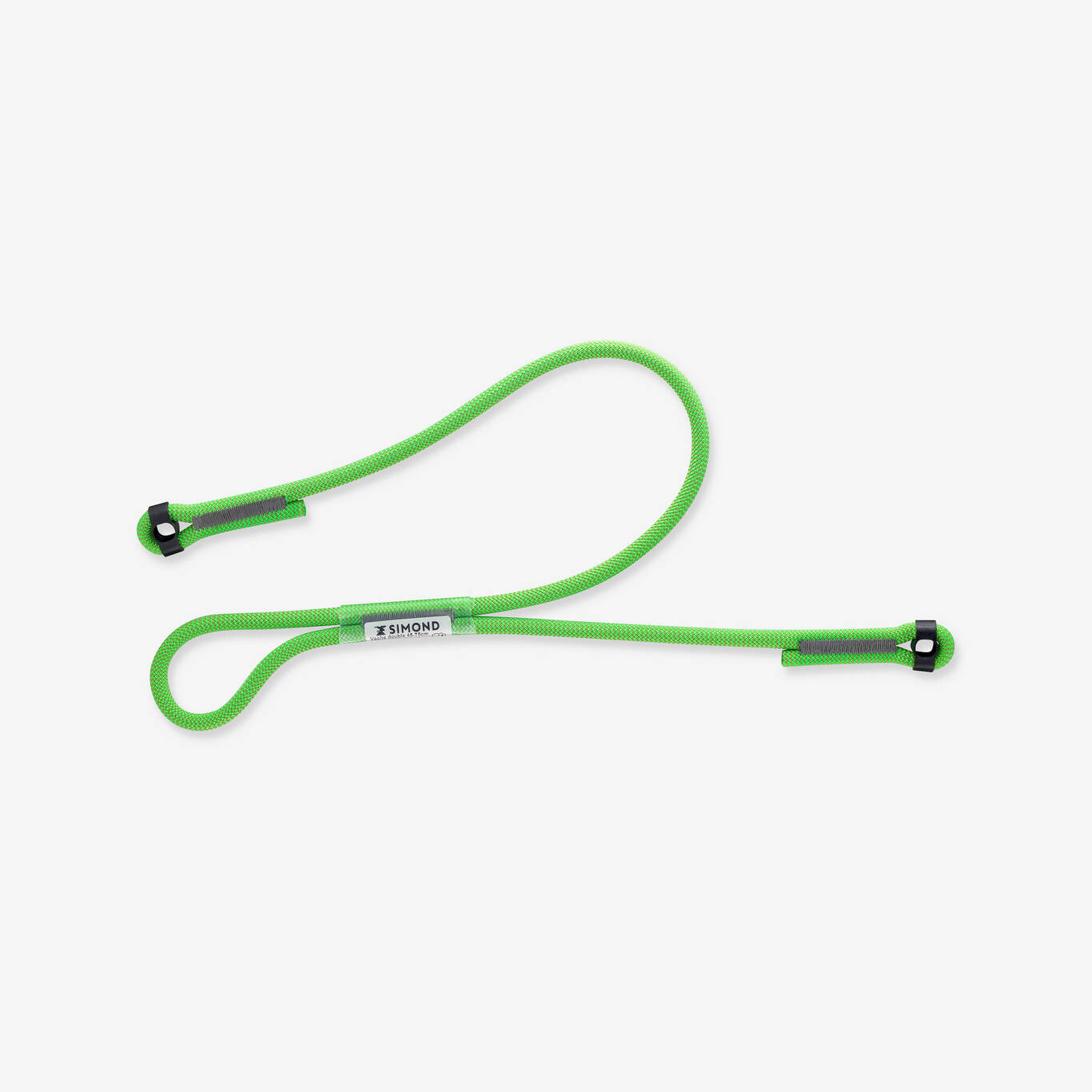 Double climbing and mountaineering lanyard