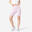 Short Cycliste Fitness Femme Galbant- 520 rose clair