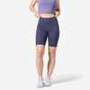 Women's Shaping Fitness Cycling Shorts 520 - Abyss Grey