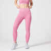 Women's Ribbed Fitness Leggings 520 - Pink