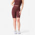 Women's Shaping Fitness Cycling Shorts 520 - Mahogany