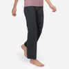 PANTALÓN YOGA MUJER GRIS ROSADO ALGODÓN