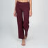 Ultra Comfy High waist, Stretchable Cotton, Regular Fit Women Yoga Pant Burgundy