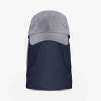 כובע טיולי הרים TREK 900 להגנה מפני קרני אולטרה-סגול בצבע אפור כהה
