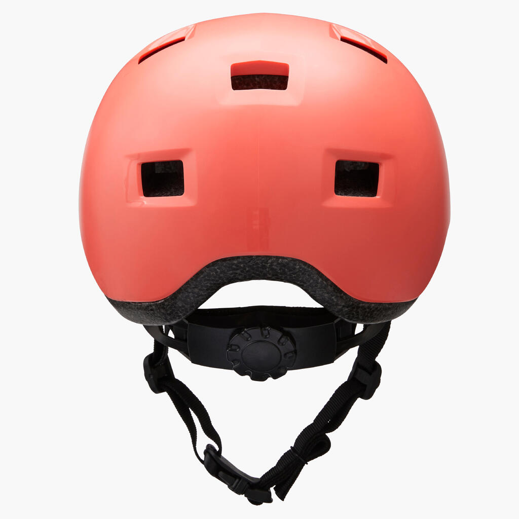 Casco Roller Skateboard Patinete B100 Niños Coral
