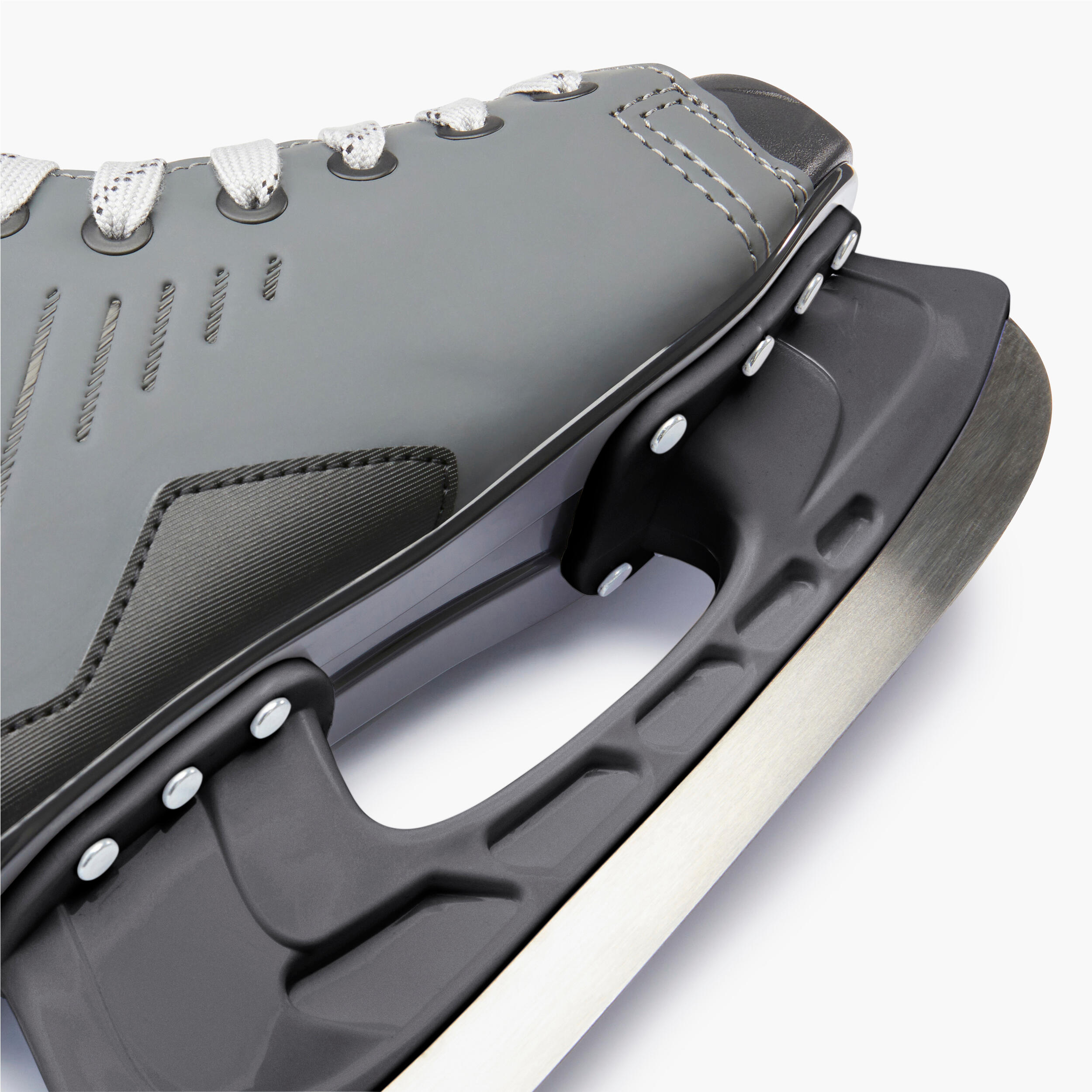 Kids' Ice Hockey Skates with Short Blade – 100 - OXELO