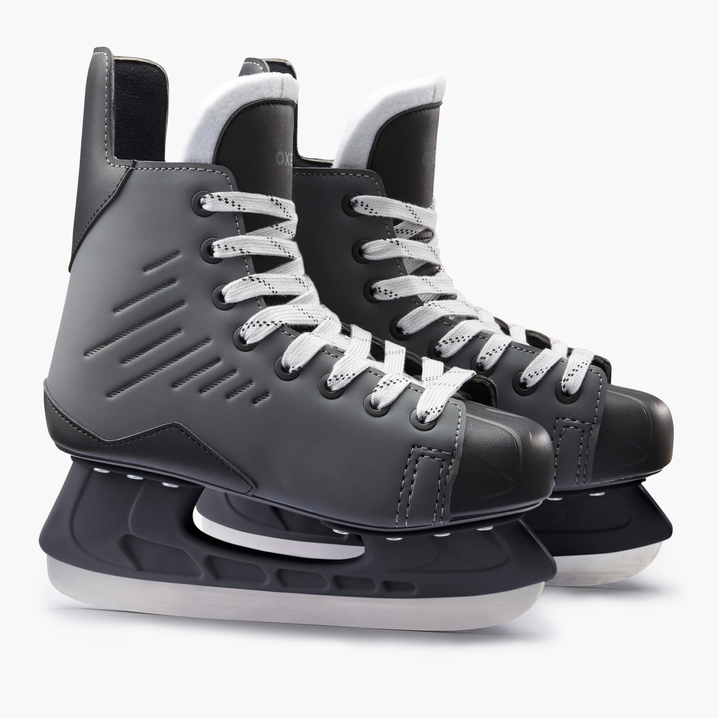 Kids' Ice Hockey Skates with Short Blade – 100 - OXELO