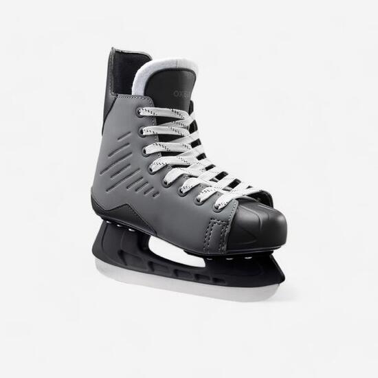 Patines sobre hielo look hockey 100 júnior