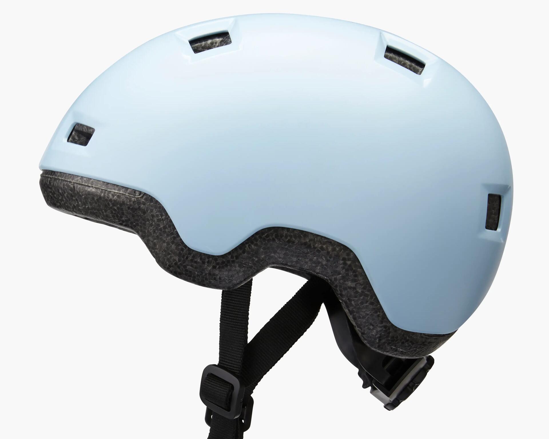 Skaterhelm Inliner Skateboard Scooter B100 Oxelo hellblau 