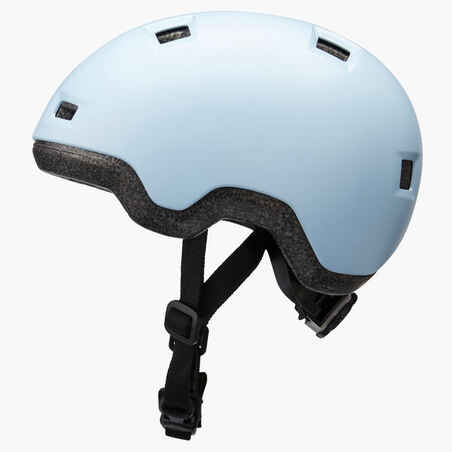 Kids' Inline Skates Skateboard Scooter Helmet B100 - Pastel Blue