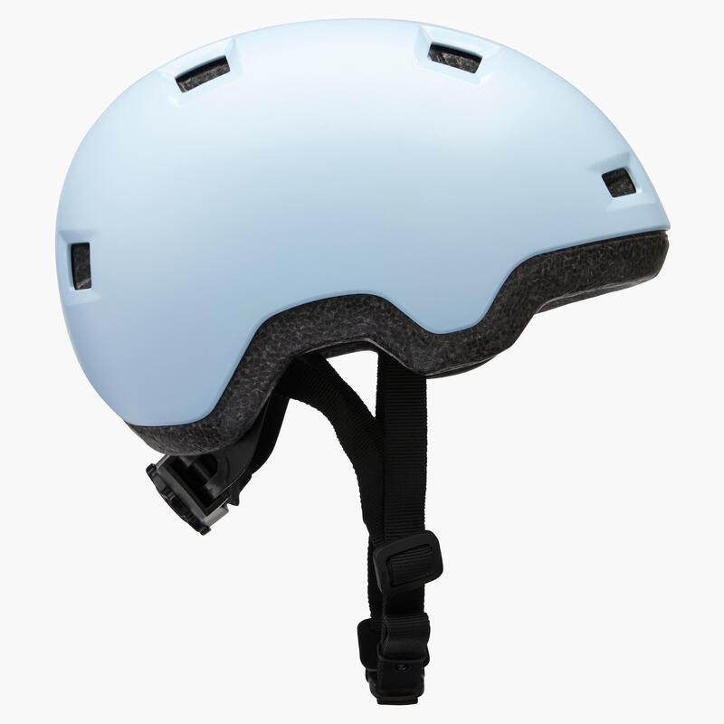 Casco bambino roller skateboard monopattino ILS B100 azzurro