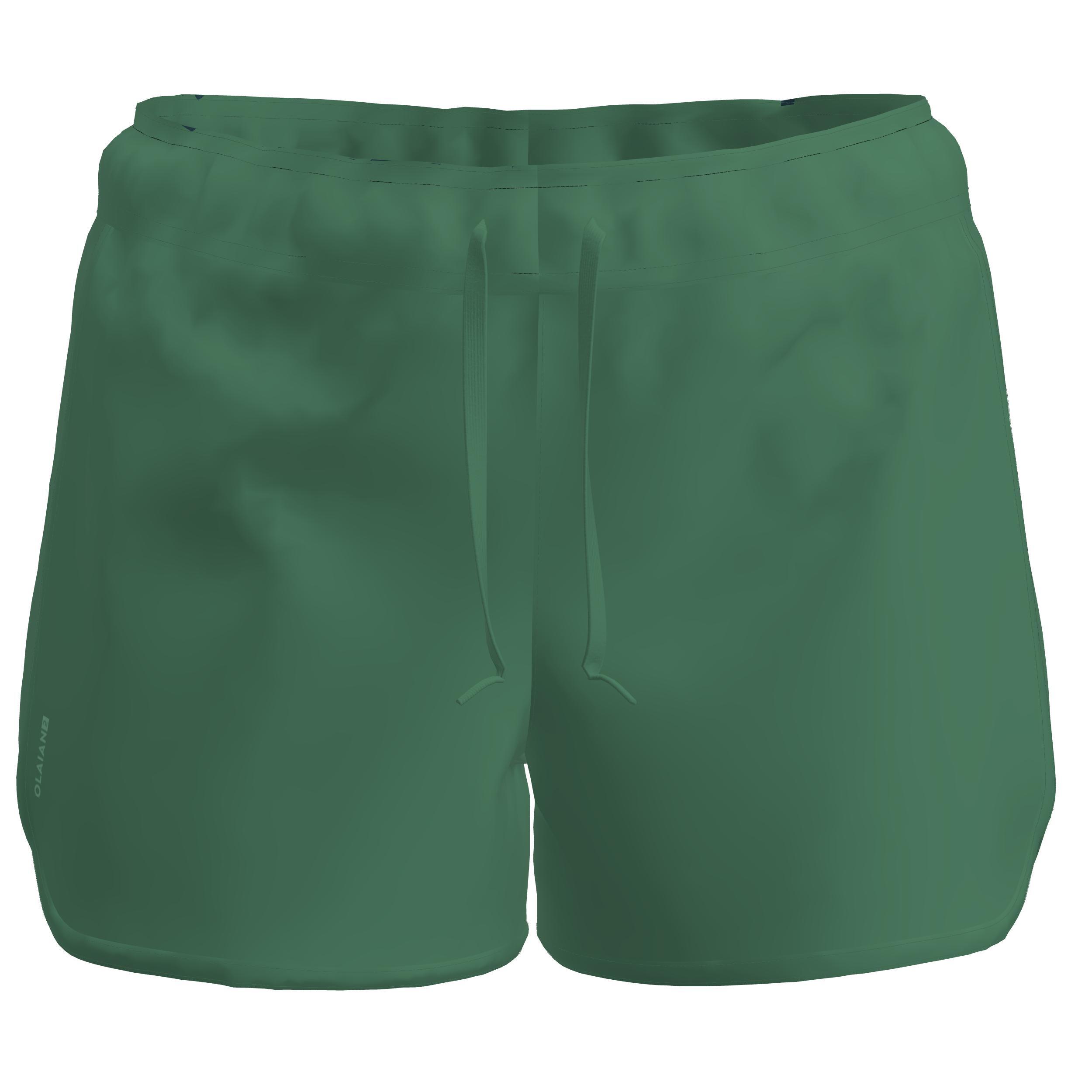 Women's Swim Shorts - Tini Khaki - Decathlon