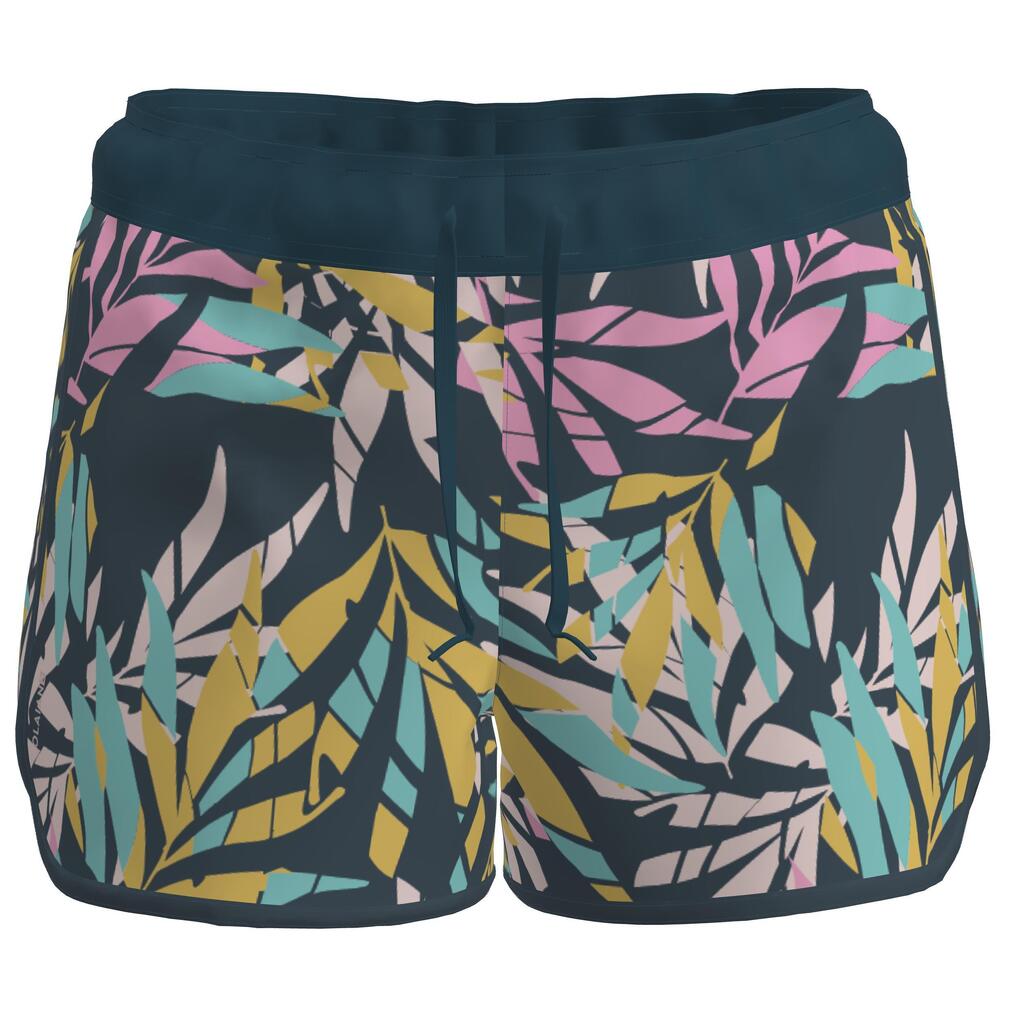 Women's boardshorts - Tini pandor blue pink and yellow