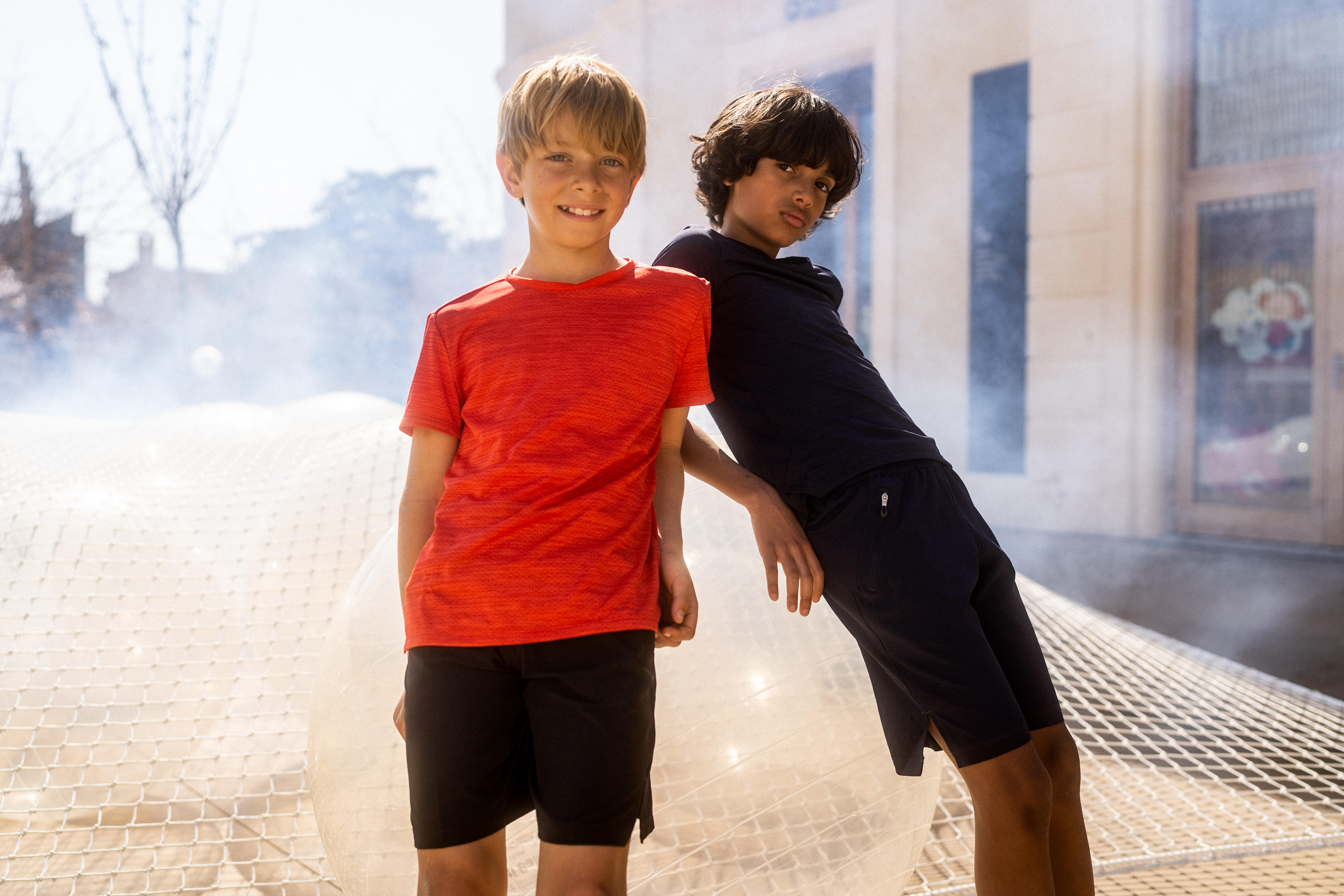 Kids’ T-Shirt - S 500 Red - DOMYOS