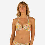 Women Push-Up Swimsuit Top ELENA Floral