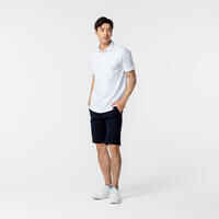 Men’s golf cotton short-sleeved polo shirt - MW500 White