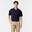 Men's golf short-sleeved polo shirt - MW100 navy blue