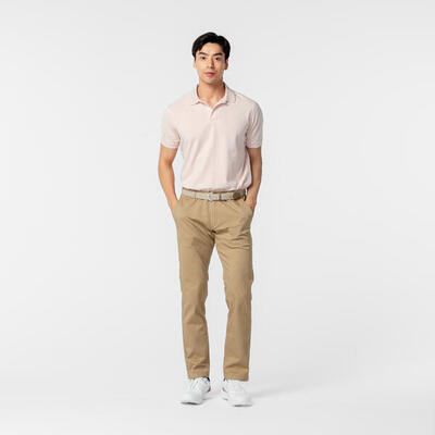 Polo golf uomo MW 500 grigio chiaro