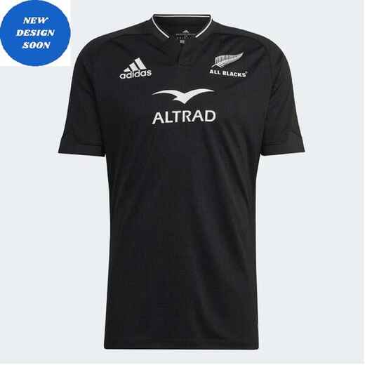 Damen/Herren Rugby Trikot All Blacks Neuseeland 2023 schwarz Replica 