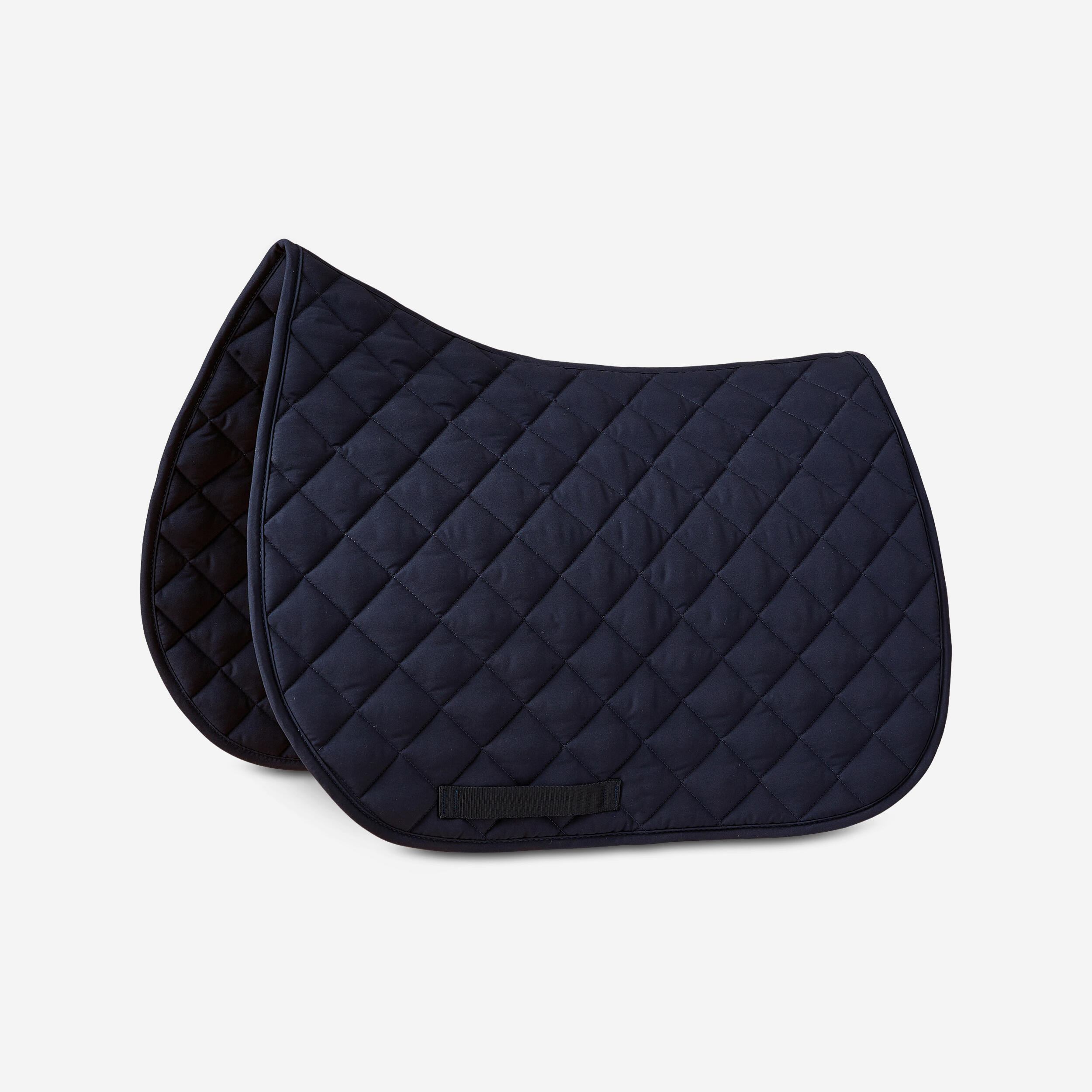 Fouganza - Tapis De Selle Équitation Cheval - 100 Marine - Tapis De Selle - Sport Equestre - Bleu - - Decathlon