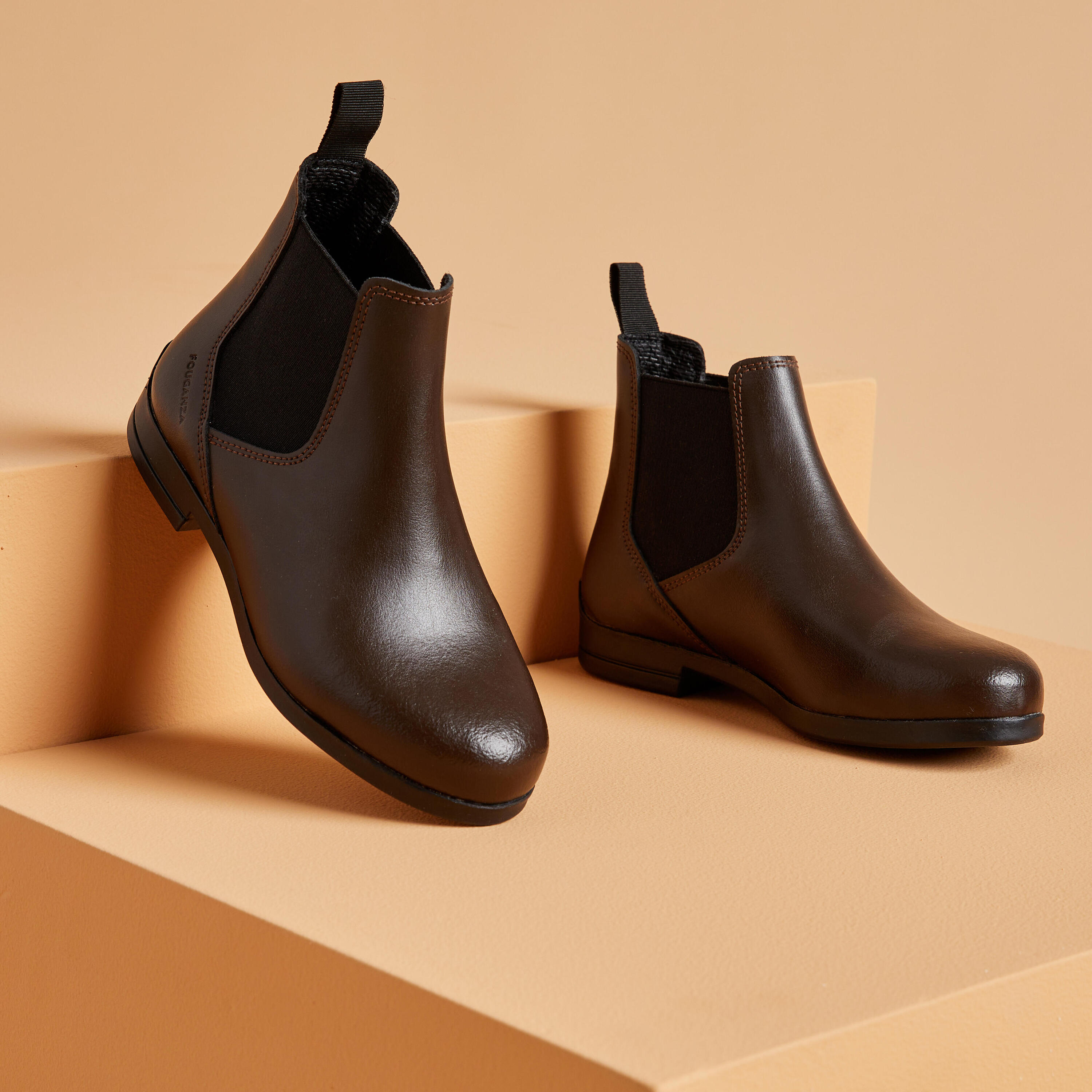 Reitstiefeletten Kinder 500 braun 6/6