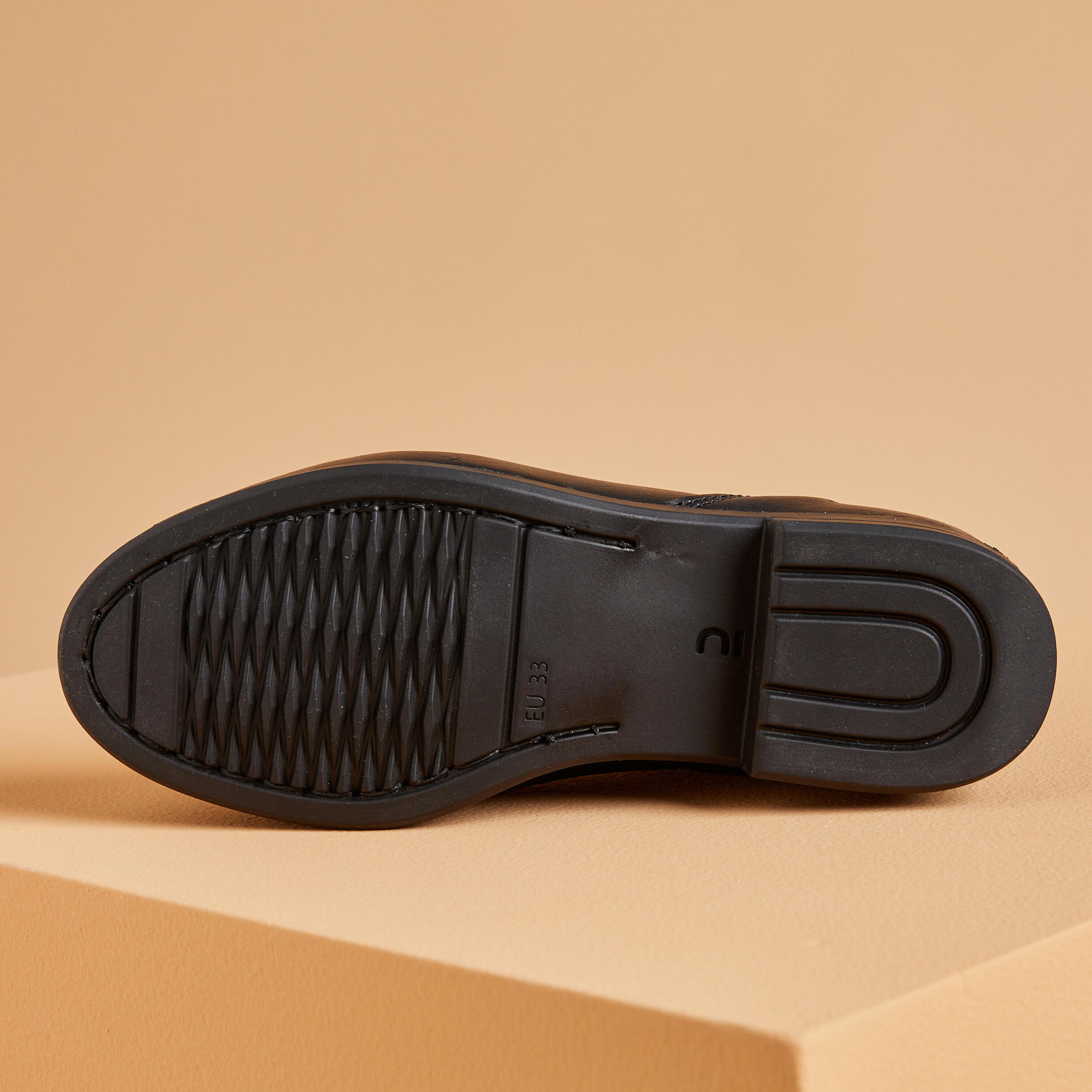 Botins de Equitação Criança 500 Preto 3/5