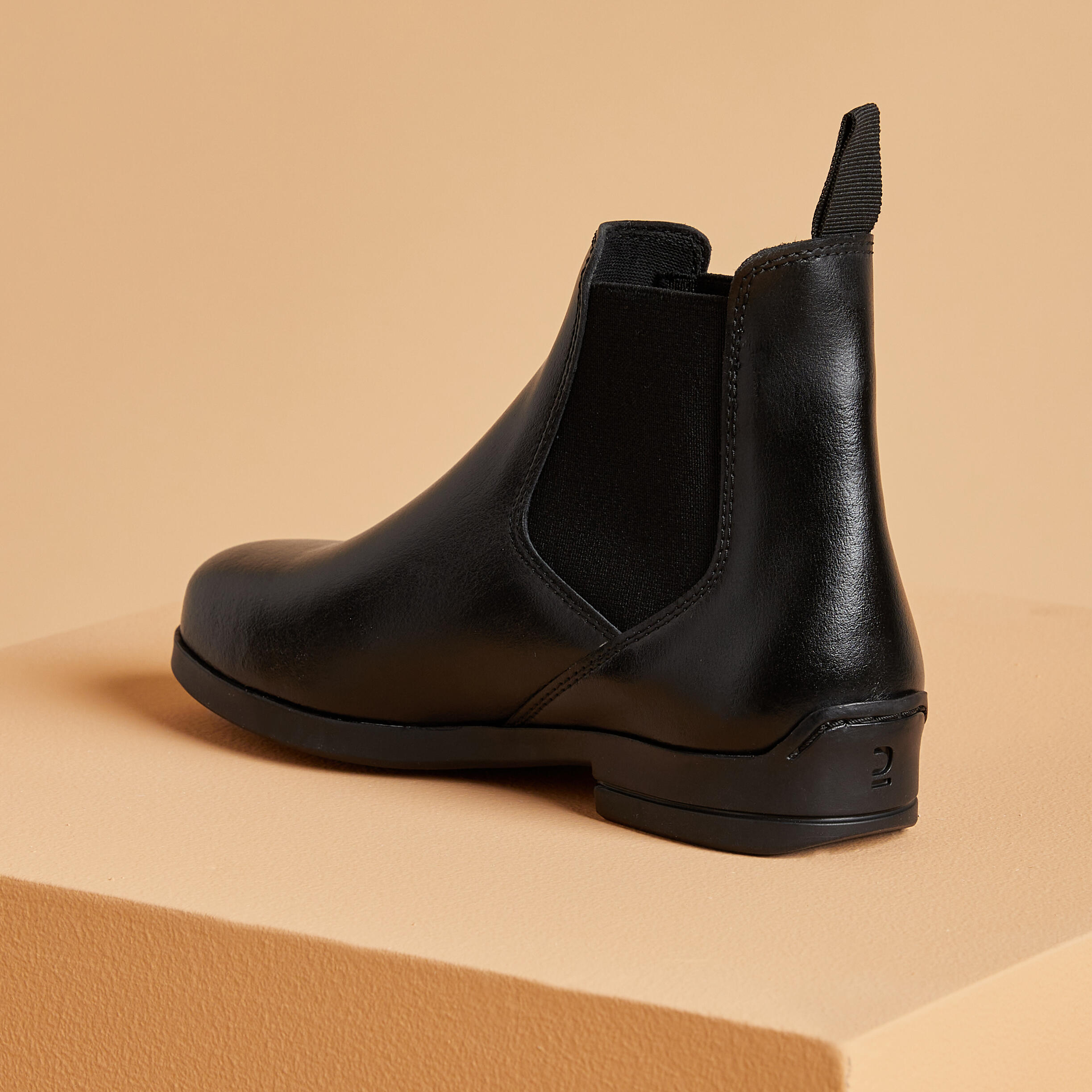 Botins de Equitação Criança 500 Preto 2/5
