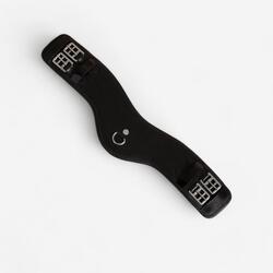 Sangle équitation dressage en cuir Cheval - 900 noire