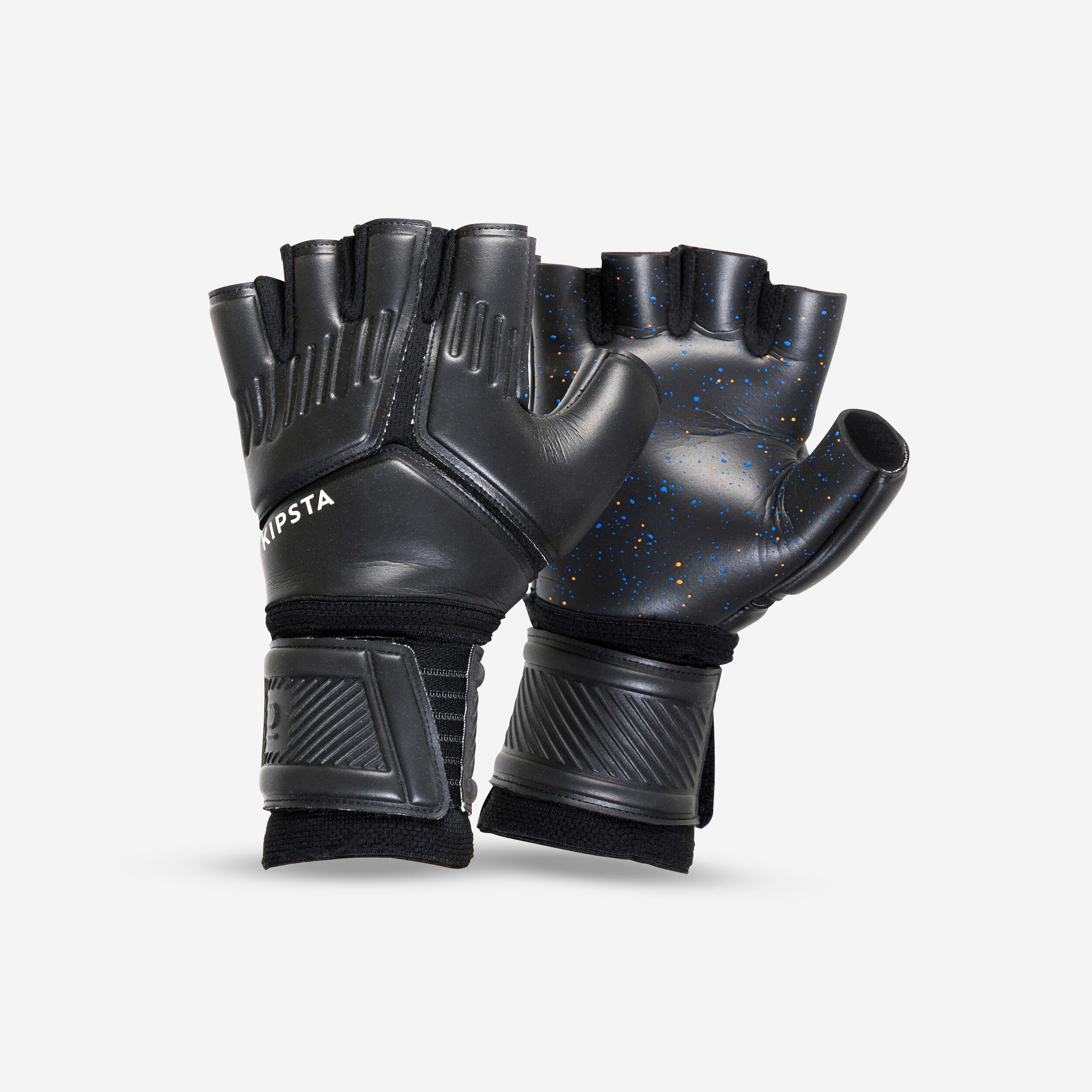 Kipsta - Mitaines Gardien - Gants De Gardien - Football / Futsal / Sepak - Noir - 8 À 10 Ans - Decathlon