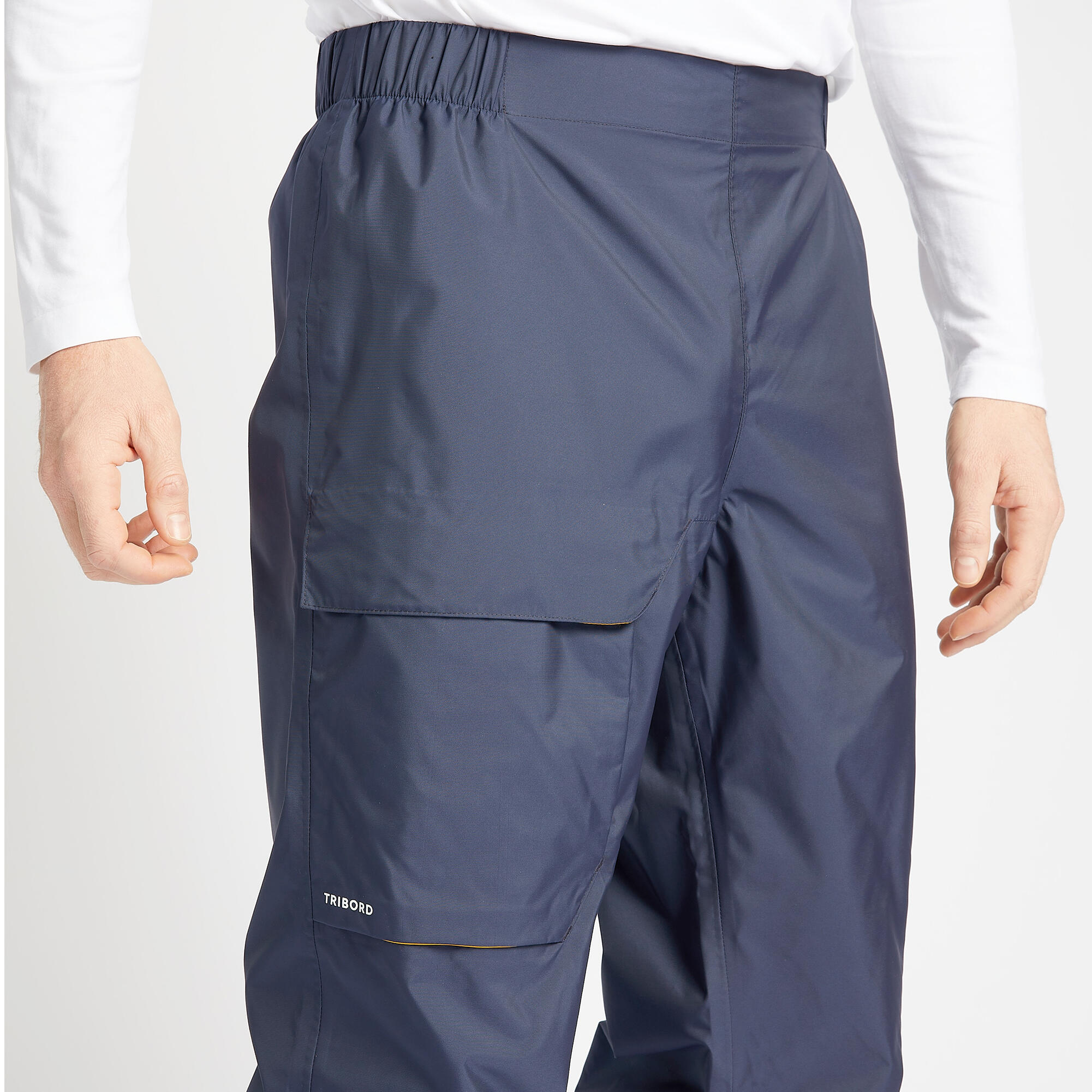 Men’s Waterproof Sailing Pants - 100 Blue - TRIBORD