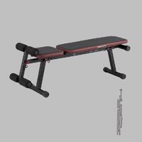 BANC MUSCULATION PLIABLE incliné décliné abdominaux