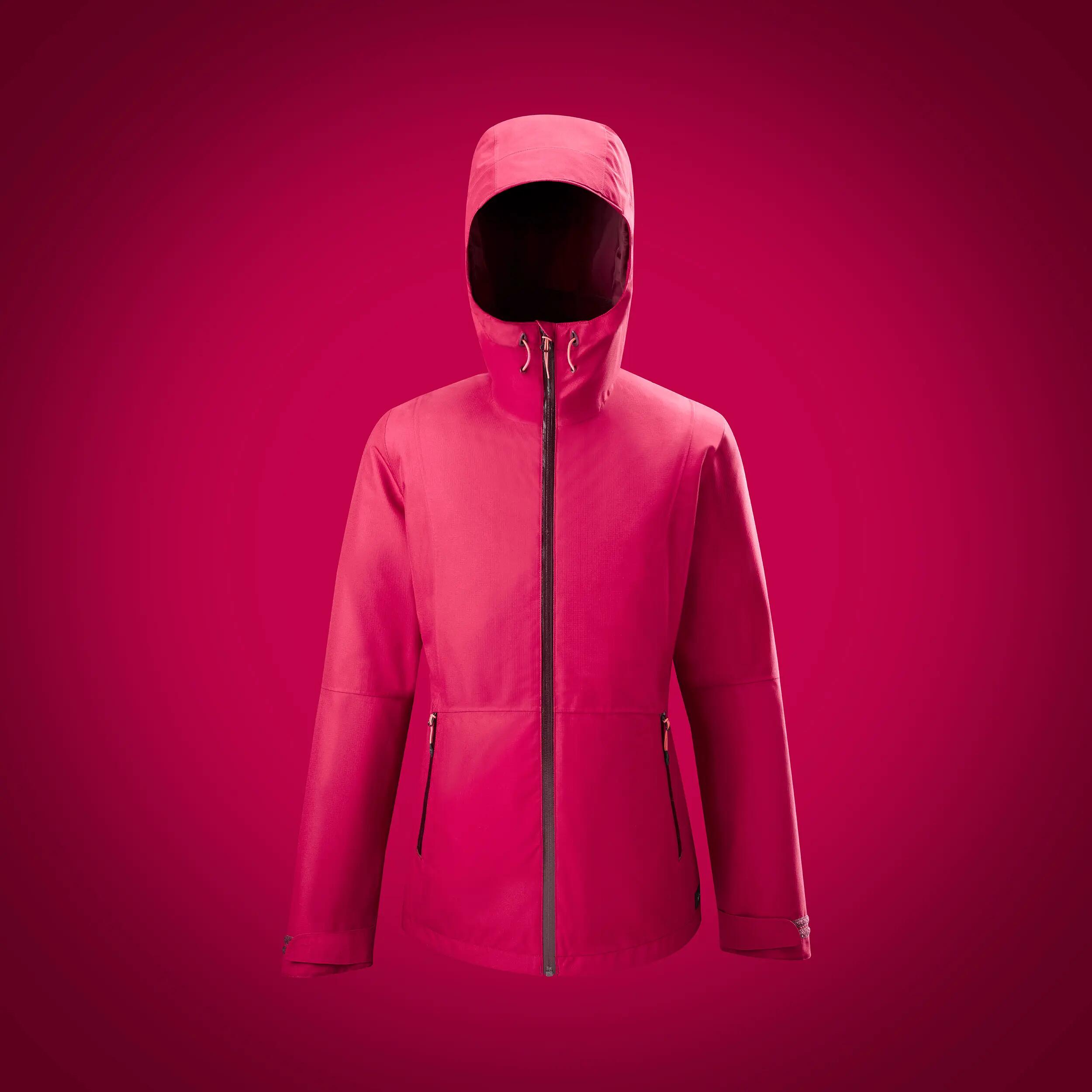 Chamarra de senderismo 3 en 1 impermeable hasta -10 °C para mujer SH500 28/33