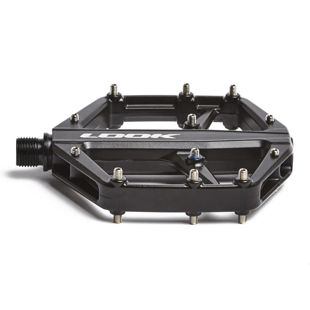 Flat Mountain Bike Pedals Trail Roc - Black