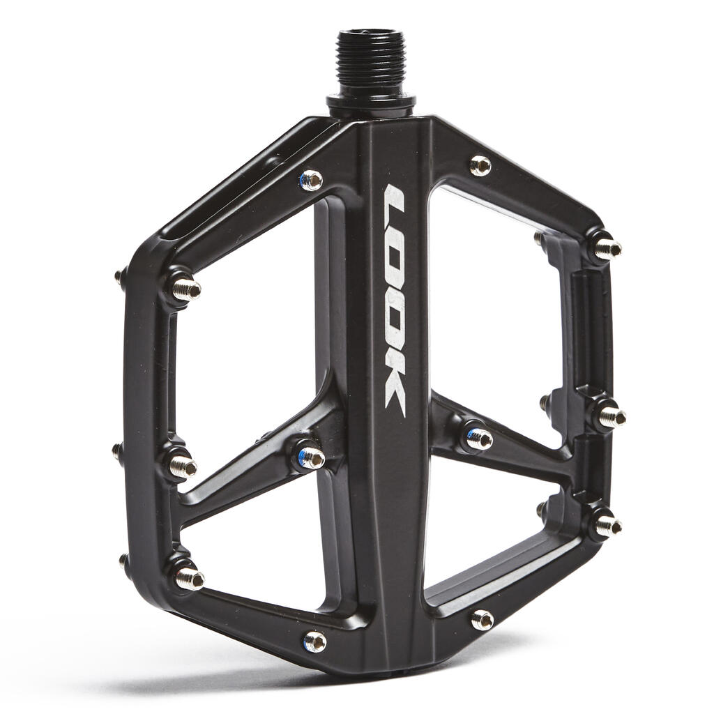 Flat Mountain Bike Pedals Trail Roc - Black