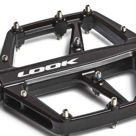 Flat Mountain Bike Pedals Trail Roc - Black