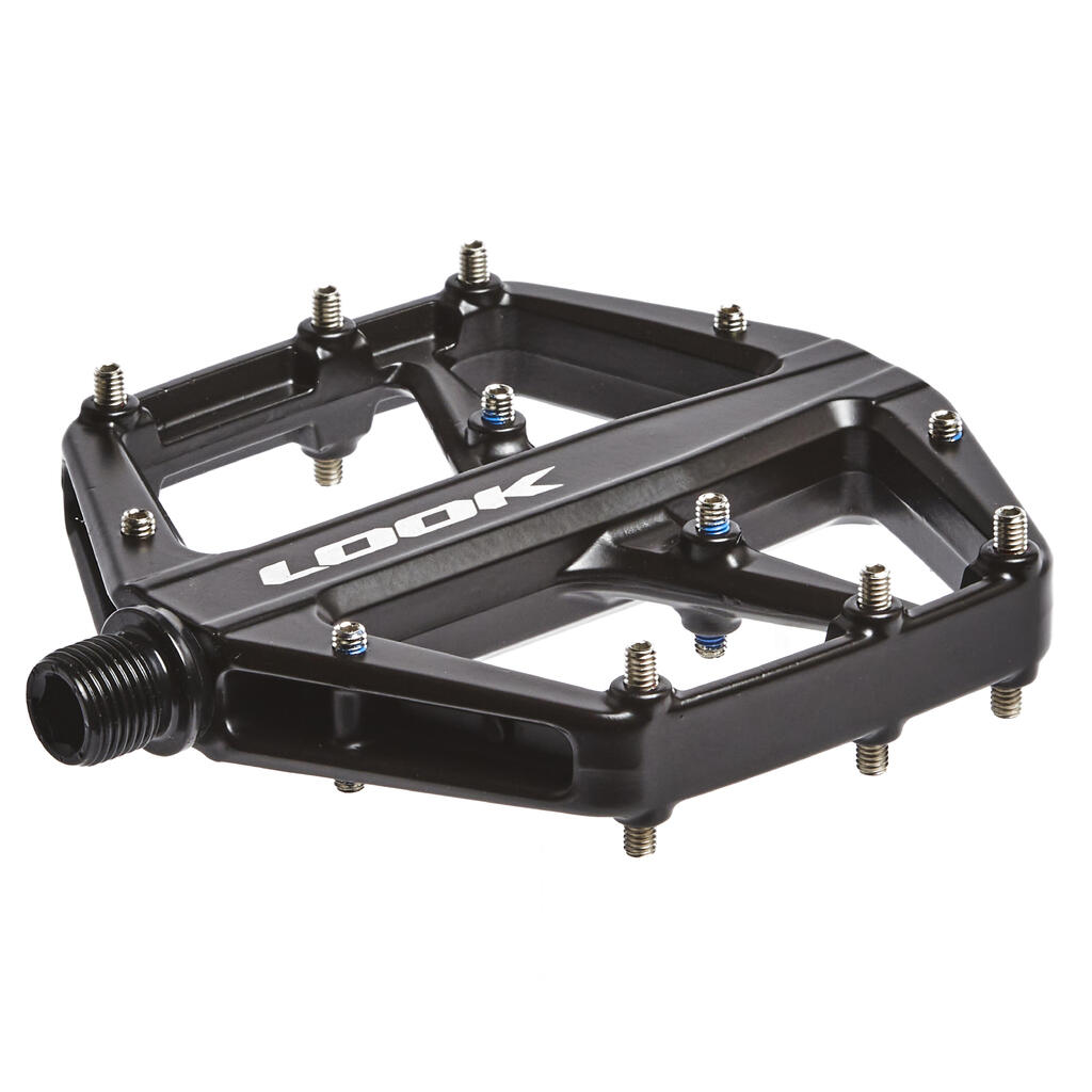 Flat Mountain Bike Pedals Trail Roc - Black