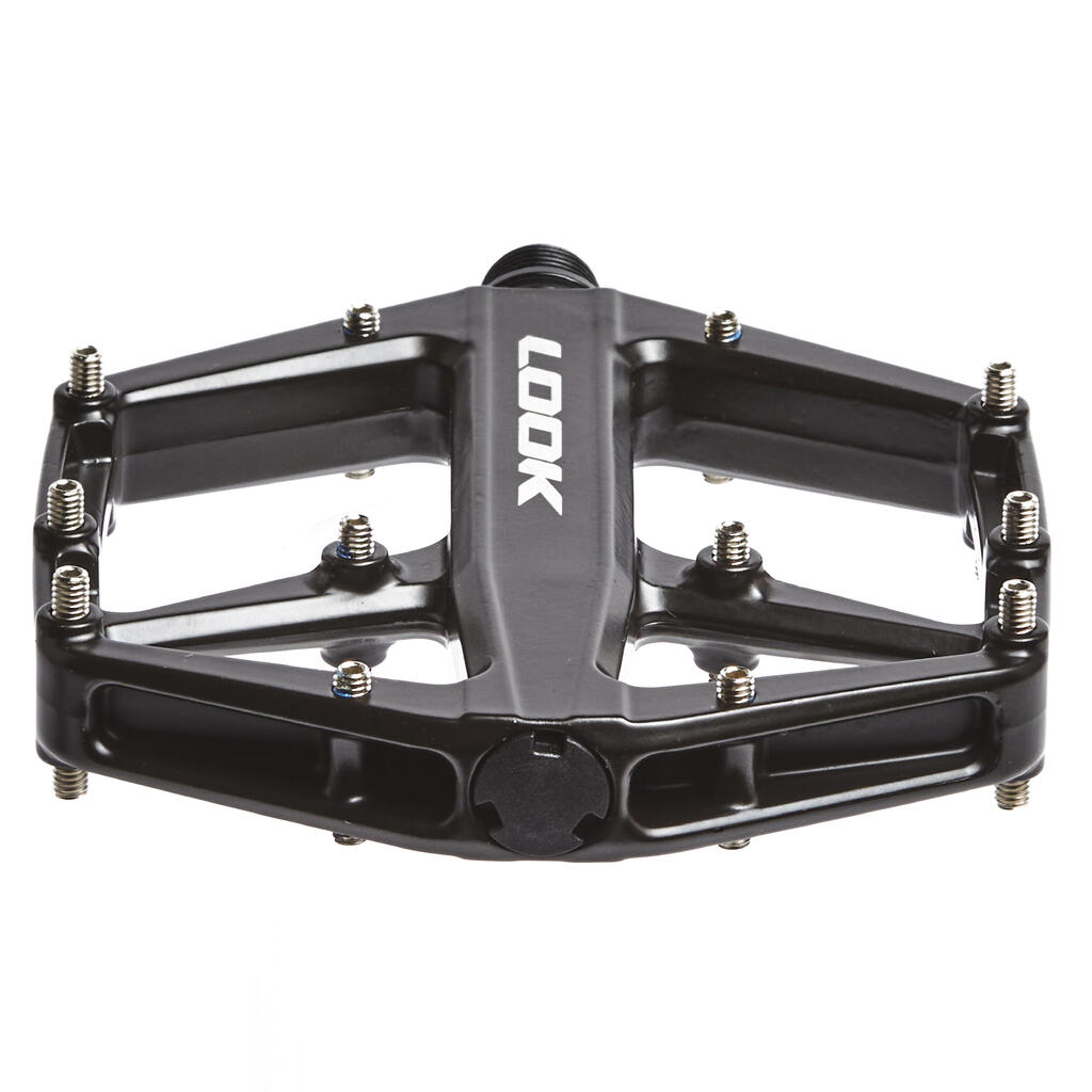 Flat Mountain Bike Pedals Trail Roc - Black