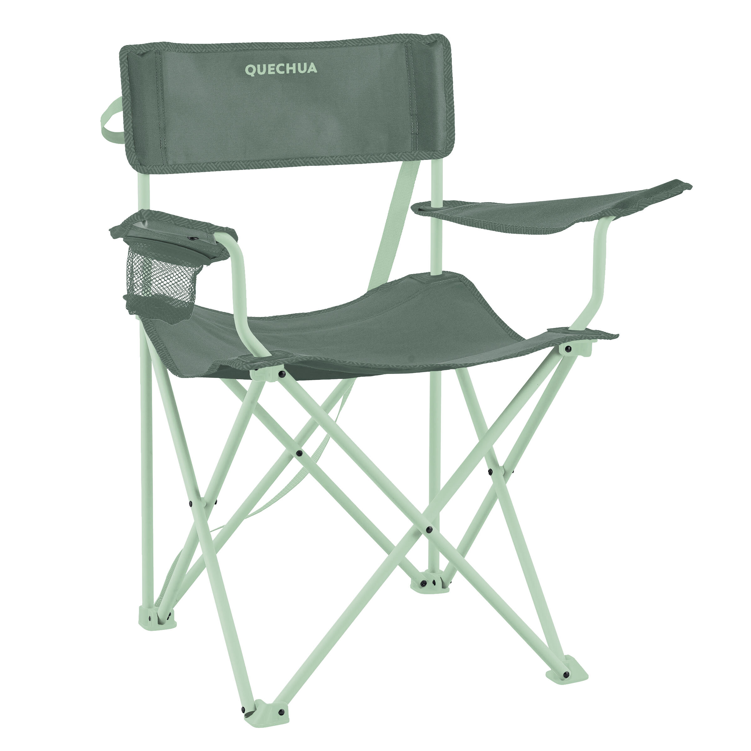 Camping Folding Armchair - Green