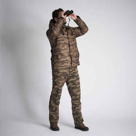 WARM CARGO TROUSERS 100 CAMO HALFTONE