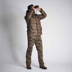 WARM WATERPROOF JACKET 100 CAMO HALFTONE